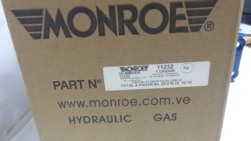 Amortiguador Trasero Ford Laser Mazda Allegro 1995-99