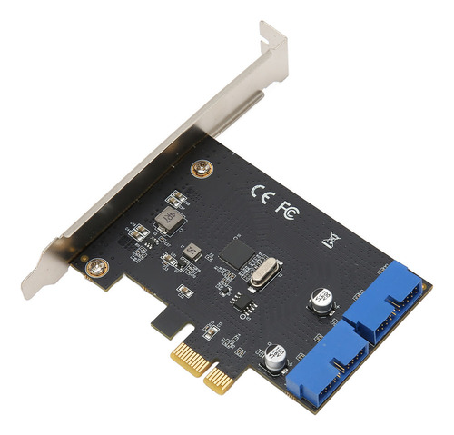 Adaptador De Tarjeta Pci Express Usb3.0 De 2 Puertos A Usb 3
