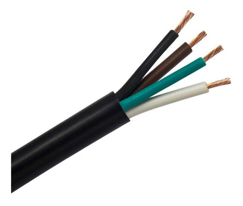 Cabo Pp 4 Vias 4x2,50 Mm² Flexivel 50 Metros