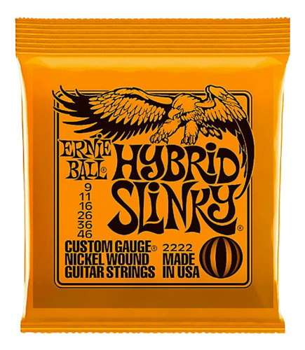 Cuerdas Ernie Ball Hybrid Slinky 2222