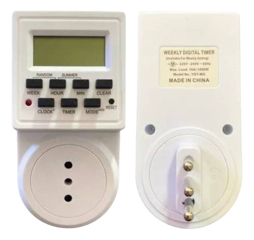Temporizador Programable Digital Multifuncional Timer Lcd