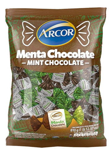 Caramelos Arcor Menta Chocolate 715gr