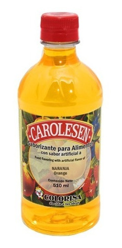 Esencia Carolesen 510ml Naranja Reposteria 