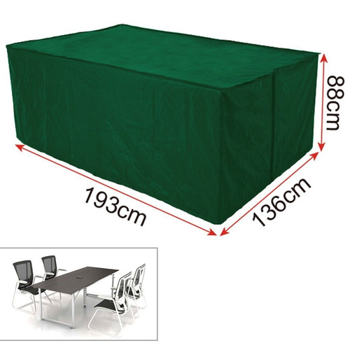 Funda Para Mesa Y Sillas 193 X 136 X 88 Cm De Altura