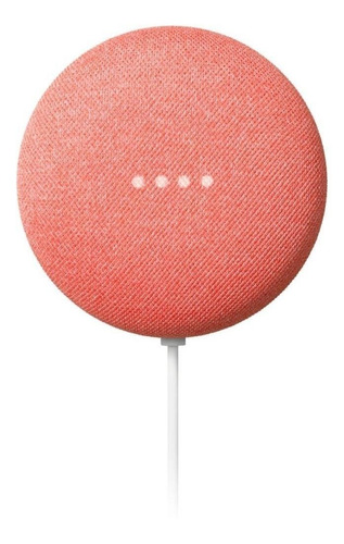 Imagen 2 de 3 de Google Nest Mini Nest Mini 2nd Gen con asistente virtual Google Assistant coral 110V/220V