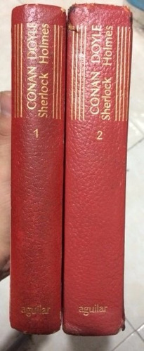 Obras 2 Vols Sir Arthur Conan Doylé Sherlock Holmes Aguilar