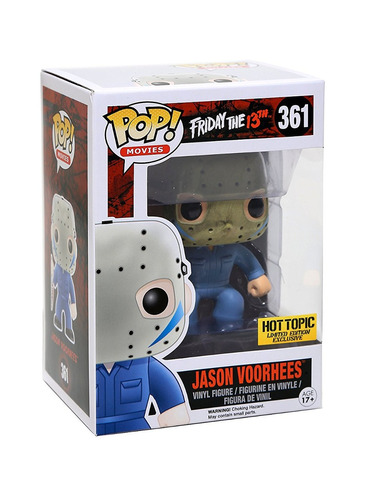 Funko Pop Jason Voorhees 361 Viernes 13 Pop Películas Vinilo