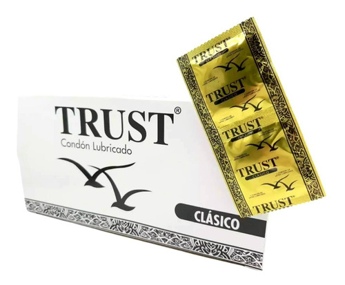 Preservativos Condones 100 Piezas Trust Dkt