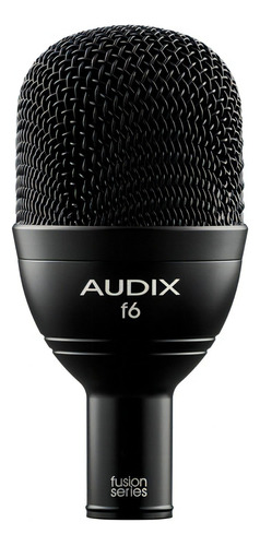 Microfone Audix F6 cor preta