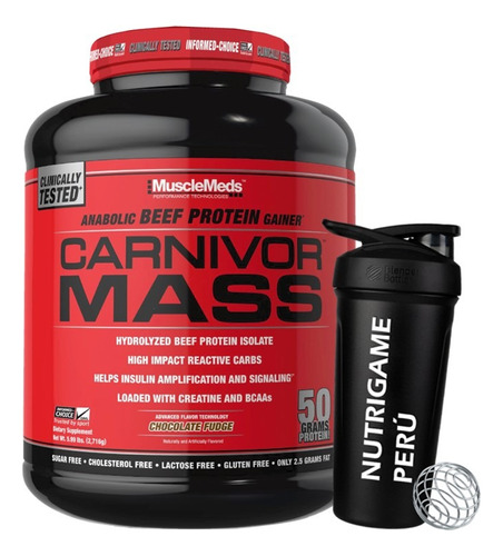 Carnivor Mass 5.99 Lb Beef Protein - Tienda Física