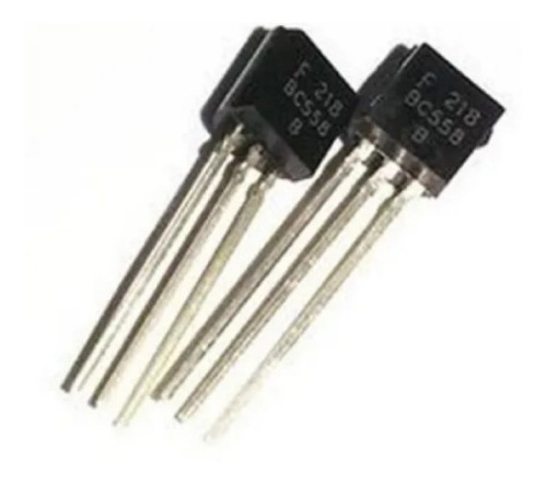 Imagen 2 de 2 de Bc 558 B Transistor Pnp 30v 100 Ma To92 Bc558 X 10 Unidades