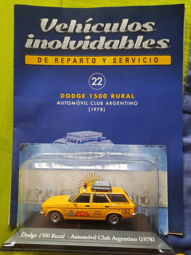 Reparto Y Servicio N22 Dodge 1500 Rural Aca