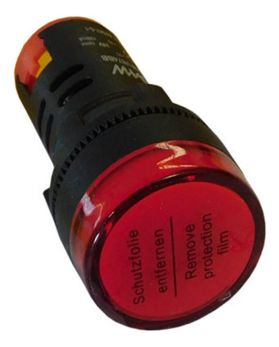 Indicador Piloto Luminoso Rojo 24v Tablero 22mm Ojo De Buey 