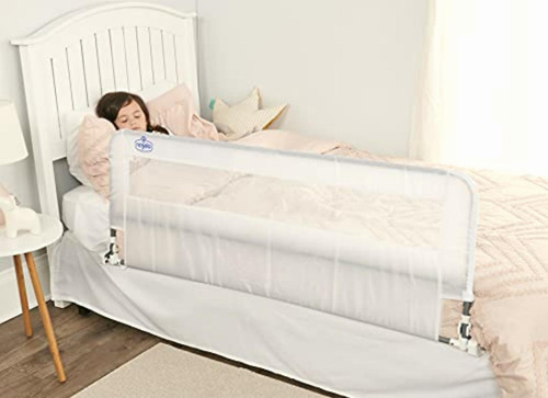 Regalo Hide Away Riel Para Cama Extra Largo, Color Blanco,