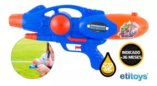 Lança Água Arminha Arma Pistola Brinquedo Verão Piscina