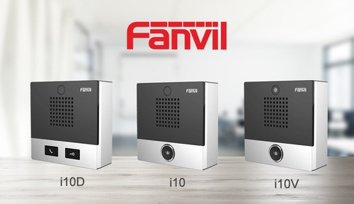 Portero Intercomunicador Fanvil Ip Sip 1boton C/cam Rele Poe