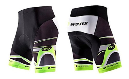 Pantalones Cortos De Ciclismo Para Hombres De Sponeed Panta. 