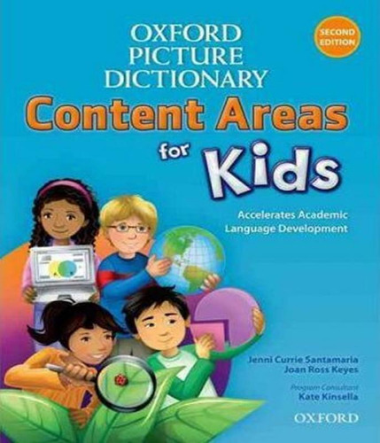 Oxford Picture Dictionary Content Areas For Kids - 02 Ed, De Ross, Keyes Joan;. Editora Oxford, Capa Mole Em Inglês