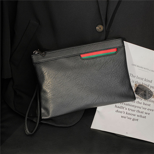 .. Bolso De Mano Coreano De Estilo Callejero Para Hombre
