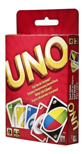 Juego de Cartas Mattel Games UNO Original UNO