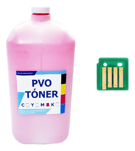 1 Rec 500g De Toner Y 1 Ch Para Uso En Xer Wc7775 Magenta