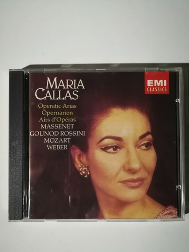 Maria Callas Massenet Gounod Rossini Mozart Weber Cd / Kkt 