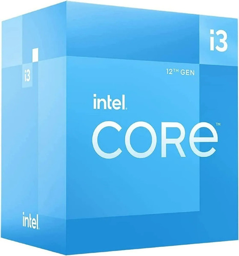 Intel Core I3 12100 4.30ghz Lga1700 8 Nucleos 12mb 89w 10100