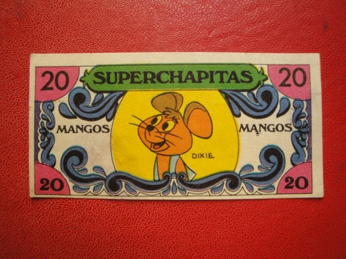 Figuritas Mangos Super Chapitas Dixie Año 1972