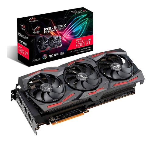 Placa De Video Asus Rx 5700 Xt Rog Strix 8 Gb Gaming Cuotas