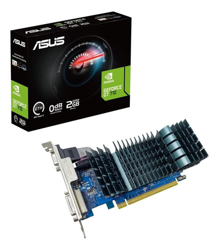 Tarjeta De Video Asus Geforce Gt710 2gb Ddr3 Silencioso (Reacondicionado)