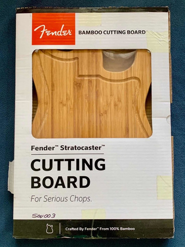 Fender Stratocaster Tabla De Picar Cutting Board