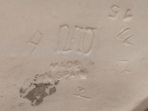 Imagen 10 de 10 de Antigua Estatuilla De Porcelana Española Nao