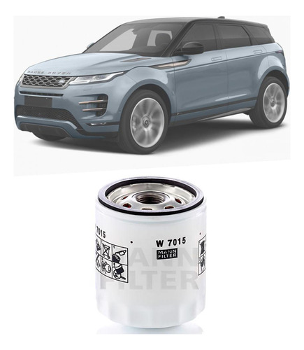 Filtro Óleo Mann Range Rover Evoque (l538) 2.0 2012-2019