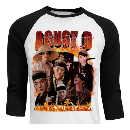 Agust D - Cantante - Raglan - Polera