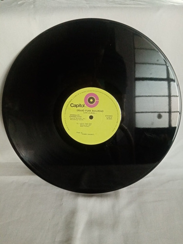 Lp Disco De Acetato Album Doble De Grand Funk Live Álbum. (Usado)