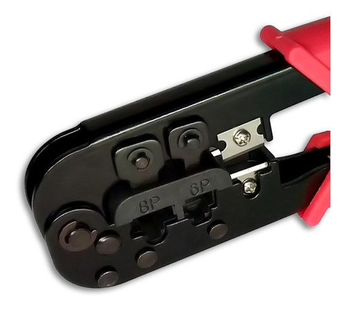 Imagem 3 de 3 de Alicate Para Crimpar Plug Modular Gc-568r Com Catraca
