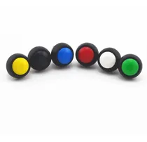Comprar 10 Push Button 12mm Normalmente Abierto Curvo Sin Bloqueo