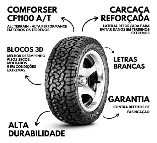 Pneu Aro 16 235/70 R16 Comforser Cf1100 All Terrain