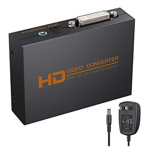 Convertidor Hdmi A Dvi Hdmi A Dvi Optical Toslink Spdif