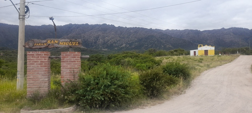 Venta De Lotes 1000 M2  Cortaderas-   San Luis 