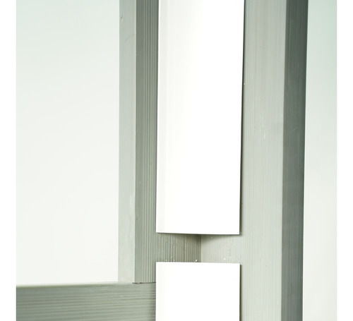 Esquinero Triple Tipo T Zoclo Curva Sanitaria Plástico Pvc
