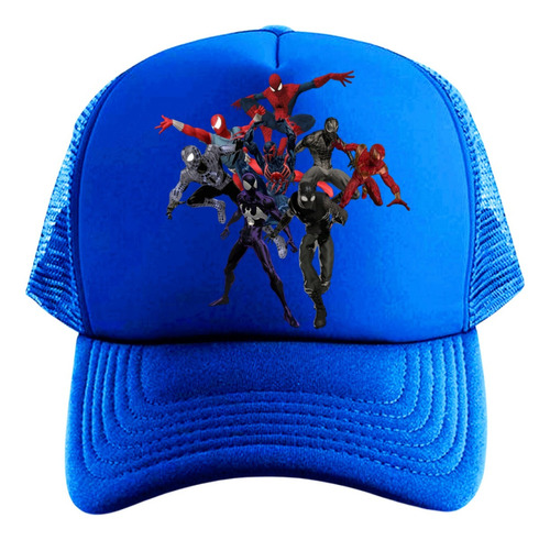 Gorra Trucker Spidermans Multiverse Series Geeks Blue 