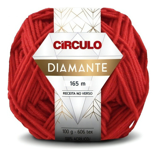 Lã Fio Diamante Círculo 100g 165m - Crochê / Tricô Inverno