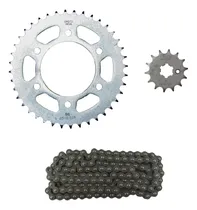 Comprar Transmisión Smoto Yamaha Fz16 Plato Piñon Y Cadena