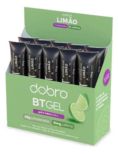 Gel Energético Dobro Beterraba com Limão