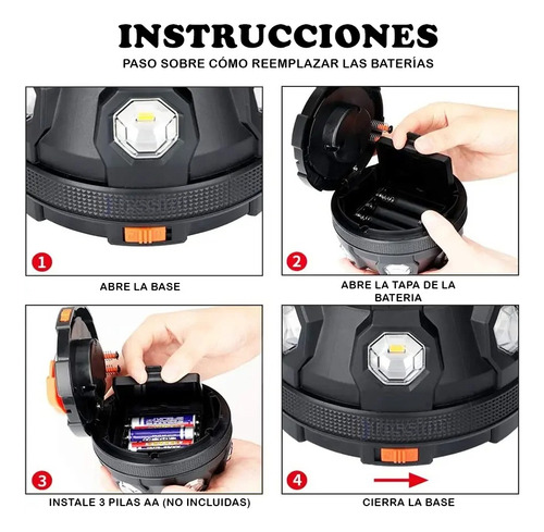 Lampara De Carretera Baliza 360 Luz De Señalización Vías