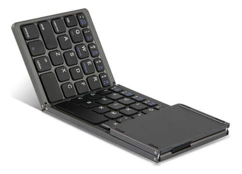 Teclado Bluetooth Inalambrico Touchpad Stand Tablet Celular