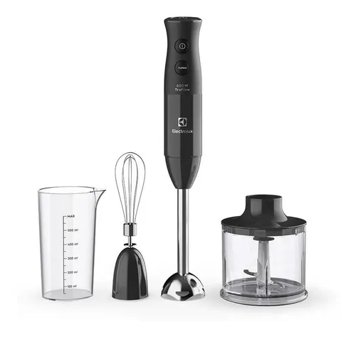comprar Mixer 3 Em 1 Eib20 Com Haste Em Aço Inox Electrolux Cor Preto 110V