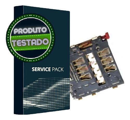 Conector Entrada Chip Para Xperia Z2 D6502 D6503 D6543 0rign