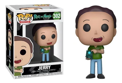Funko Pop Jerry 302 - Rick And Morty
